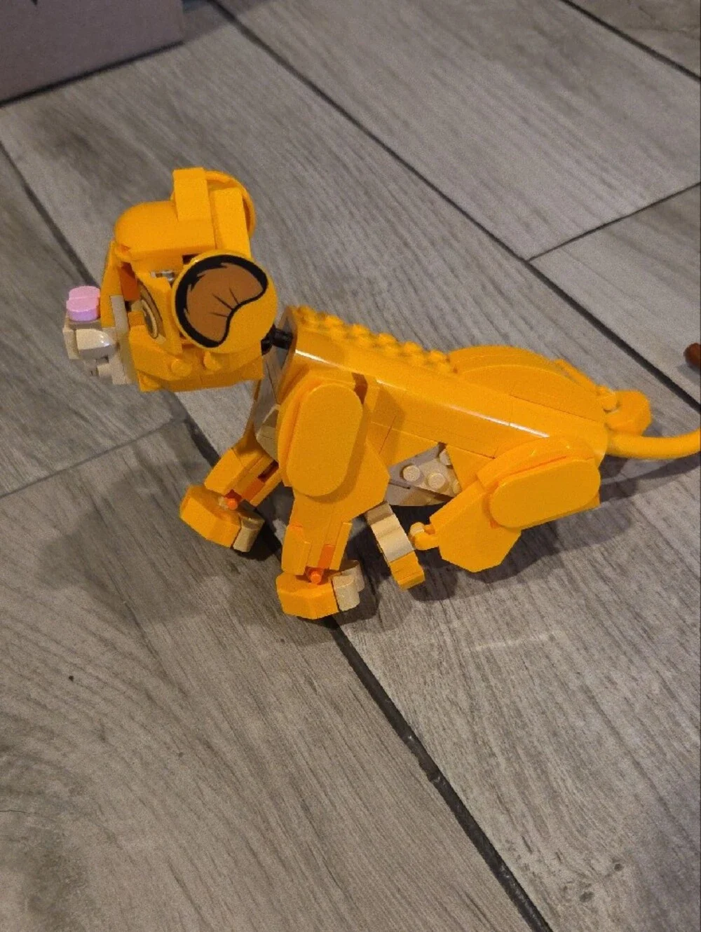 LEGO Lion King Simba Building Block Toy